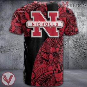 Nicholls Colonels NCAA Polynesian Pattern Shirt, Unique Gifts For Fans - Vesles2014s 1