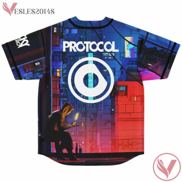 Night City Protocol Joseph Mo Baseball Jersey VF - Vesles2014s 1