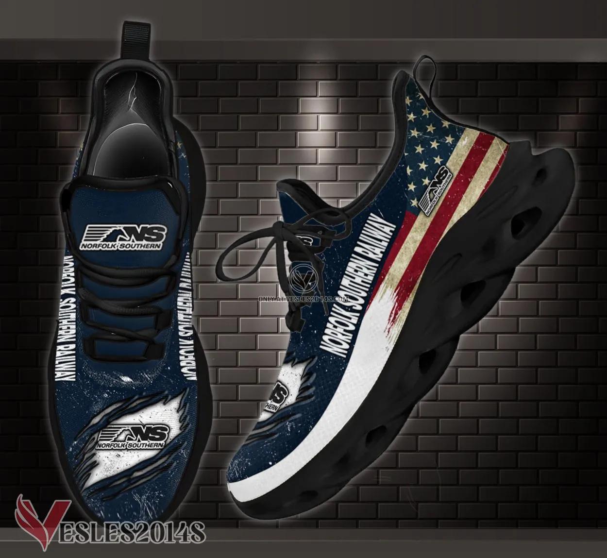 Norfolk Southern Railway Custom Shoes, Best Running Shoes For Fans - Vesles2014S