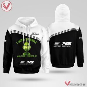 Norfolk Southern Railway Uniform Custom Clothes Style 6, Unique Gifts For Employee - Vesles2014s