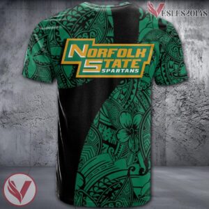 Norfolk State Spartans NCAA Polynesian Pattern Shirt, Unique Gifts For Fans - Vesles2014s 1