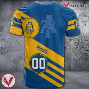 North Carolina A_T Aggies Logo Custom NCAA Shirt, Unique Sport Gifts For Fans - Vesles2014s 1