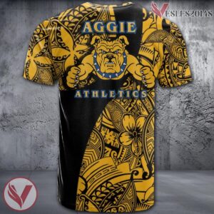 North Carolina A_T Aggies Polynesian Pattern Shirt, Unique Sport Gifts For Fans - Vesles2014s 1