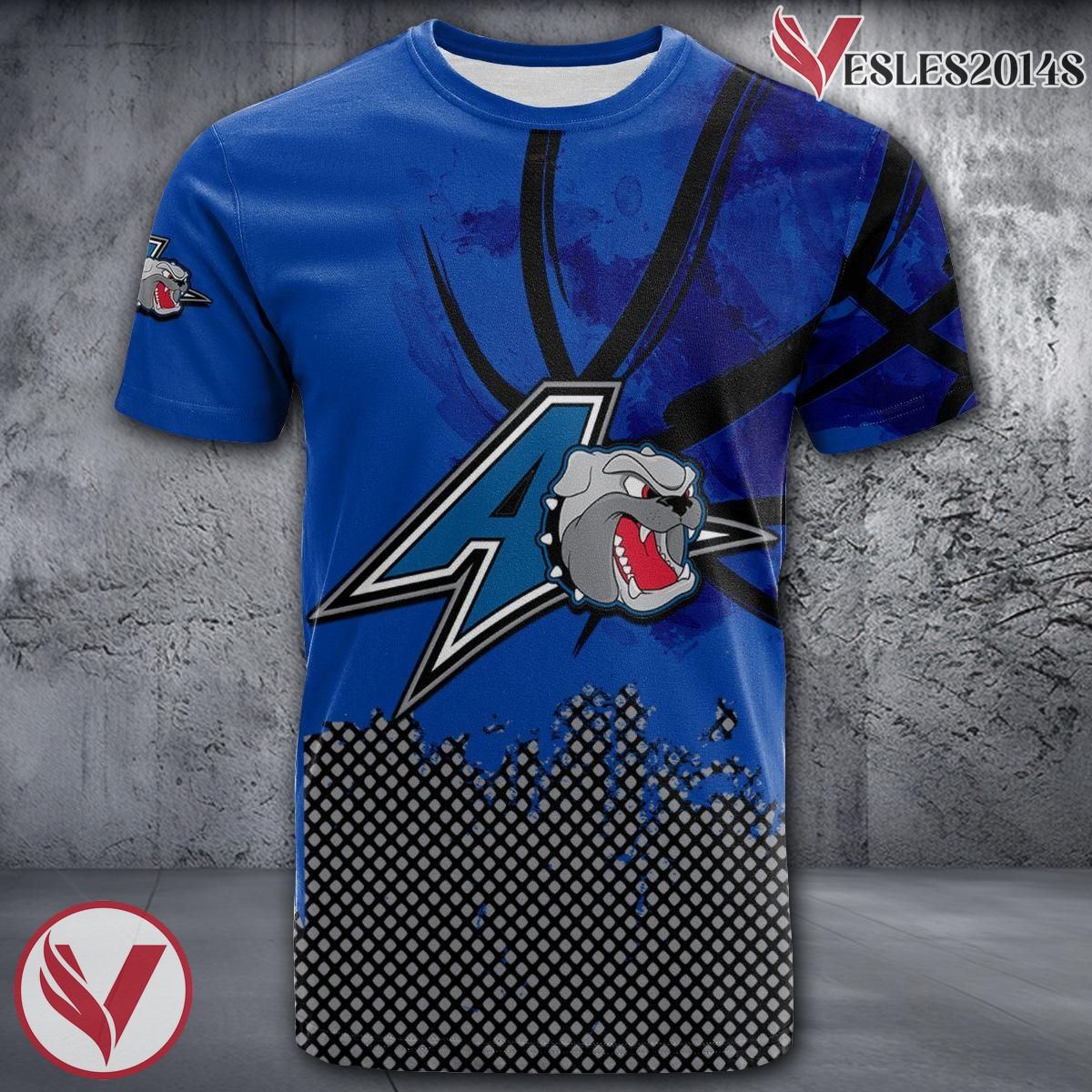 North Carolina Asheville Bulldogs Basketball Grunge Pattern Unique Personalized T Shirts - Vesles2014S