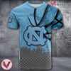 North Carolina Tar Heels Basketball Grunge Pattern Unique Personalized T Shirts - Vesles2014S