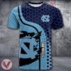 North Carolina Tar Heels NCAA Custom Shirt, Unique Sport Gifts For Fans - Vesles2014s