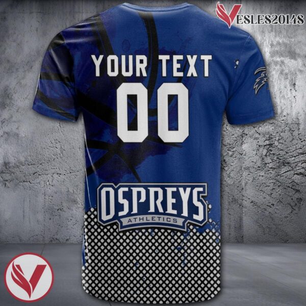 North Florida Ospreys Basketball Grunge Pattern Unique Personalized T Shirts - Vesles2014S 1