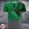 North Texas Mean Green Basketball Grunge Pattern Unique Personalized T Shirts - Vesles2014S