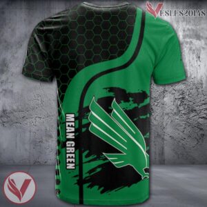 North Texas Mean Green NCAA Custom Shirt, Unique Sport Gifts For Fans - Vesles2014s 1