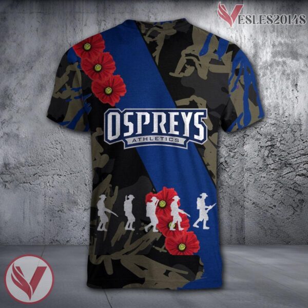 North Texas Mean Green NCAA With Red Poppy Flower 3D Shirt, Unique Gift For Fans - Vesles2014S 1