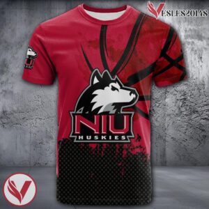 Northern Illinois Huskies Basketball Grunge Pattern Unique Personalized T Shirts - Vesles2014S