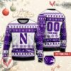 Northwestern College Rugby Custom Ugly Christmas Sweater, Unique Gift For Fans - Vesles2014s