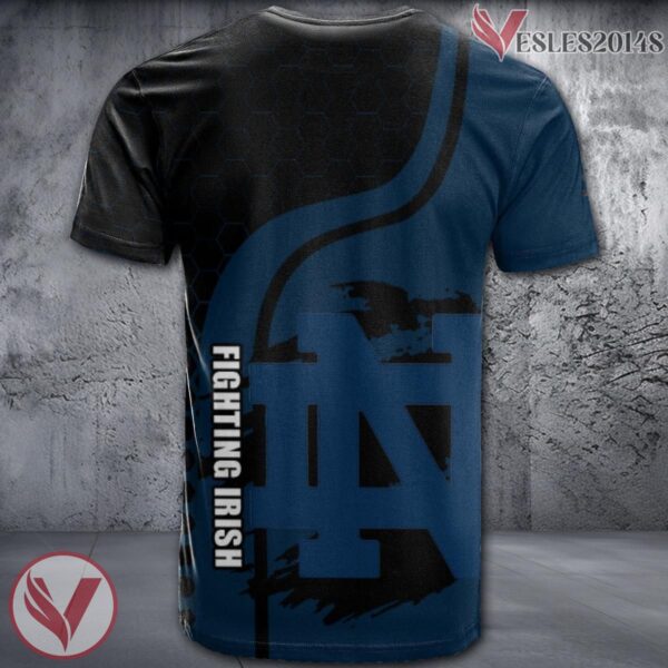 Notre Dame Fighting Irish NCAA Custom Shirt, Unique Sport Gifts For Fans - Vesles2014s 1
