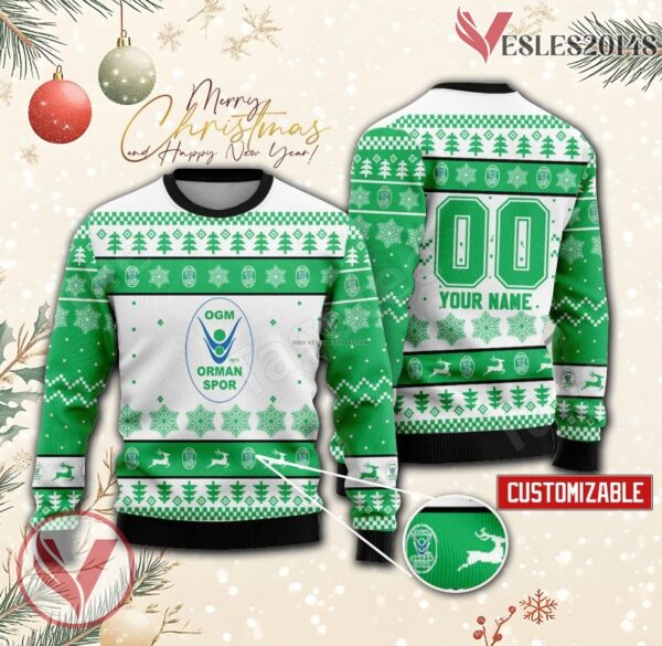 OGM Ormanspor Custom Ugly Christmas Sweater, Unique Gift For Fans - Vesles2014s