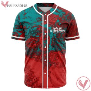 OIL SLICK CUSTOM LIQUID STRANGER BASEBALL JERSEY - Vesles2014s