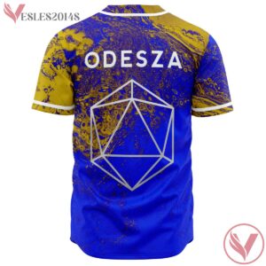 OIL SLICK CUSTOM ODESZA BASEBALL JERSEY - Vesles2014s 1