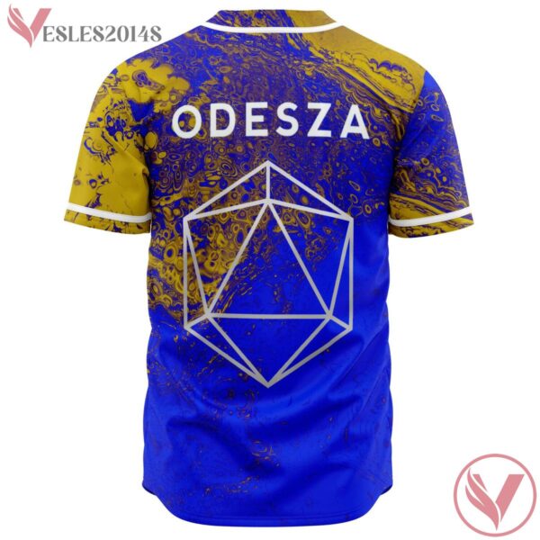 OIL SLICK CUSTOM ODESZA BASEBALL JERSEY - Vesles2014s 1