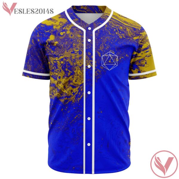 OIL SLICK CUSTOM ODESZA BASEBALL JERSEY - Vesles2014s