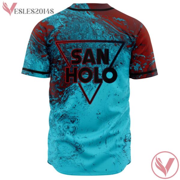 OIL SLICK CUSTOM SAN HOLO BASEBALL JERSEY - Vesles2014s 1