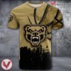 Oakland Golden Grizzlies Basketball Grunge Pattern Unique Personalized T Shirts - Vesles2014S