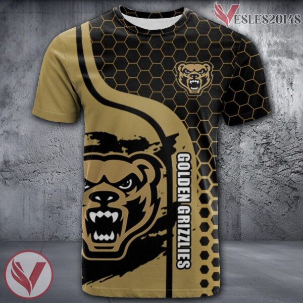 Oakland Golden Grizzlies NCAA Custom Shirt, Unique Sport Gifts For Fans - Vesles2014s