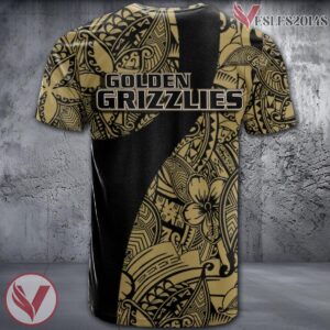 Oakland Golden Grizzlies NCAA Polynesian Pattern Shirt, Unique Gifts For Fans - Vesles2014s 1