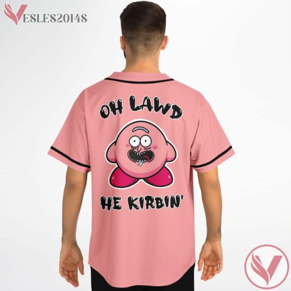 Oh Lawd He Kirbin Pink Jersey - Vesles2014s 3
