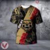 Ohio Bobcats NCAA With Red Poppy Flower 3D Shirt, Unique Gift For Fans - Vesles2014S