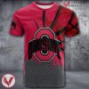 Ohio State Buckeyes Basketball Grunge Pattern Unique Personalized T Shirts - Vesles2014S