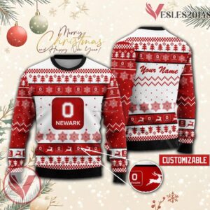 Ohio State University-Newark Campus Custom Ugly Christmas Sweater, Unique Gift For Fans - Vesles2014s