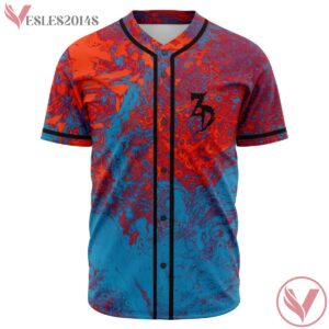 Oil Slick Custom Zeds Dead Baseball Jersey For EDM Festivals - Vesles2014s