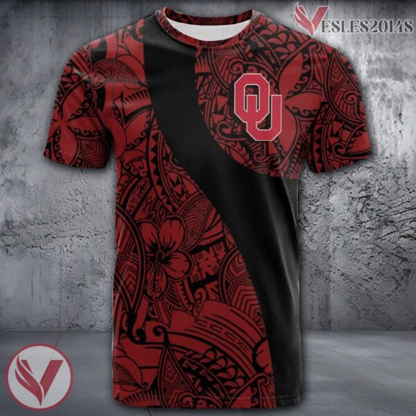 Oklahoma Sooners NCAA Polynesian Pattern Shirt, Unique Gifts For Fans - Vesles2014s