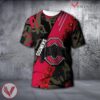 Oklahoma Sooners NCAA With Red Poppy Flower 3D Shirt, Unique Gift For Fans - Vesles2014S