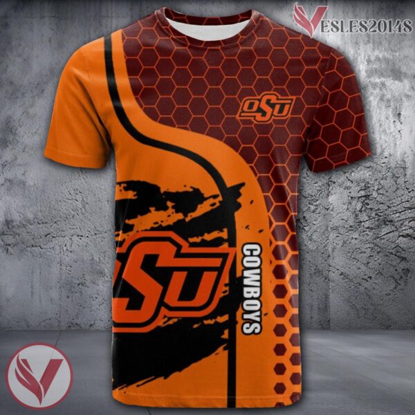 Oklahoma State Cowboys NCAA Custom Shirt, Unique Sport Gifts For Fans - Vesles2014s