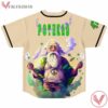 Old Man Hippie Stoner Pot Head Rave Baseball Jersey - Vesles2014s