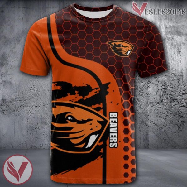 Oregon State Beavers NCAA Custom Shirt, Unique Sport Gifts For Fans - Vesles2014s