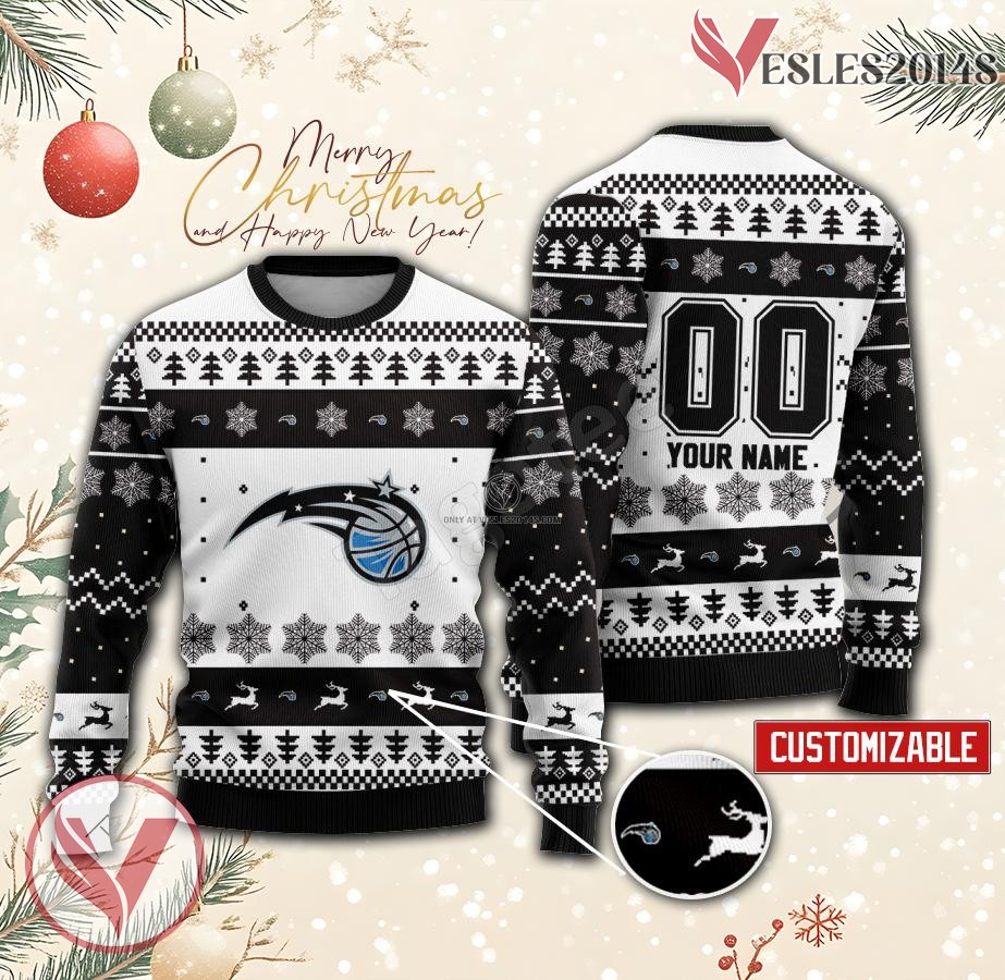 Orlando Magic Basketball Custom Ugly Christmas Sweater, Unique Gift For Fans - Vesles2014s