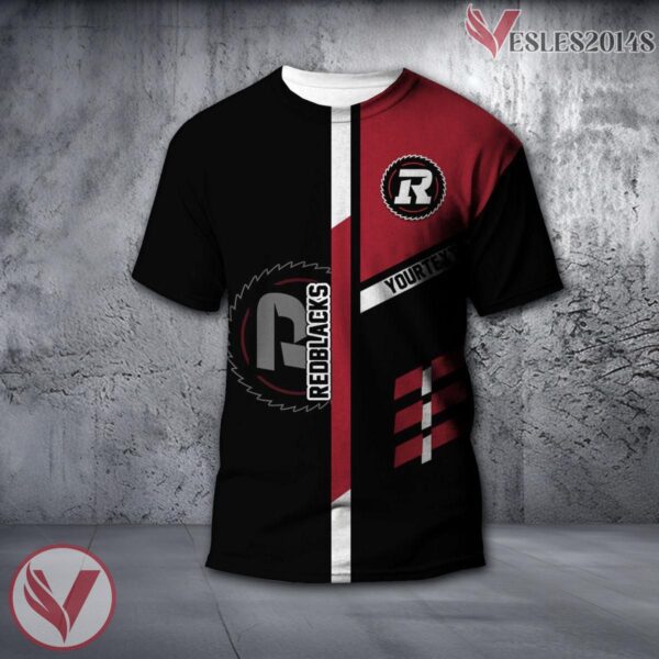 Ottawa RedBlacks CA Football Custom Shirt, Unique Gifts For Fans - Vesles2014s