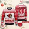 Ottawa Senators Hockey Custom Ugly Christmas Sweater, Unique Gift For Fans - Vesles2014s