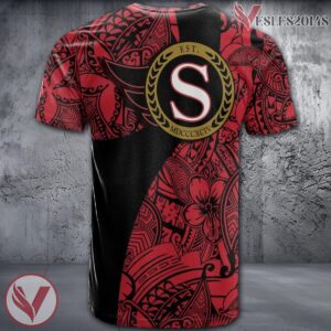 Ottawa Senators Polynesian Pattern Shirt, Unique Gifts For NHL Fans - Vesles2014s 1