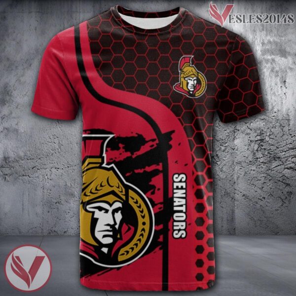 Ottawa Senators Sport Team Shirt, Perfect Gifts For NHL Fans - Vesles2014s