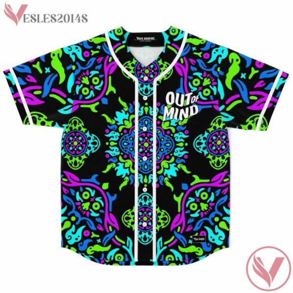 Out Of Mind Neon Seamless EDM Jersey - Vesles2014s