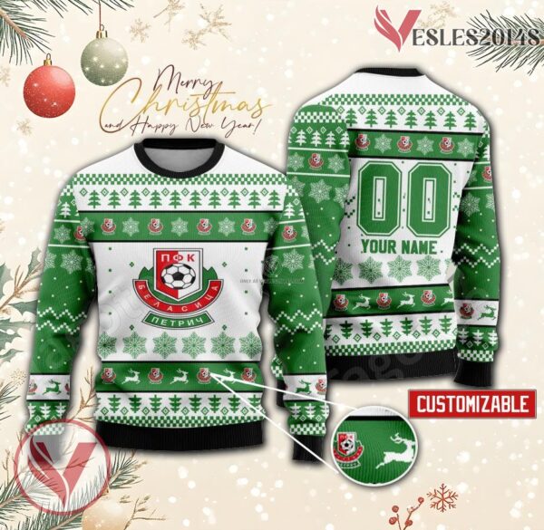 PFC Belasitsa Custom Ugly Christmas Sweater, Unique Gift For Fans - Vesles2014s