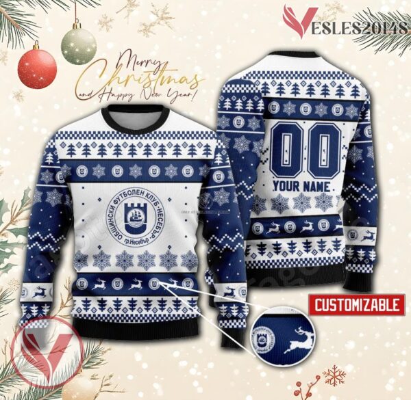 PFC Nesebar Custom Ugly Christmas Sweater, Unique Gift For Fans - Vesles2014s