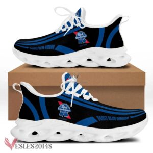 Pabst Blue Ribbon Logo Custom Shoes, Best Running Shoes For Fans - Vesles2014S 1