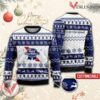 Pabst Blue Ribbon Logo Personalized Ugly Christmas Sweater, Unique Gift For Fans - Vesles2014s
