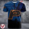 Pacific Tigers Basketball Grunge Pattern Unique Personalized T Shirts - Vesles2014S