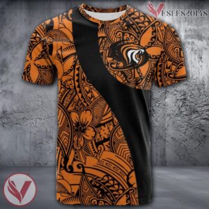 Pacific Tigers NCAA Polynesian Pattern Shirt, Unique Gifts For Fans - Vesles2014s