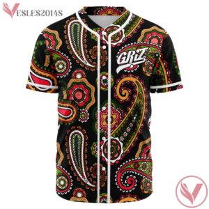 Paisely Griz Show Peace And Love Baseball Jersey For EDM Festivals - Vesles2014s