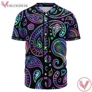 Paisley Slander The Eyes Baseball Jersey, Gifts For Music Lovers - Vesles2014s